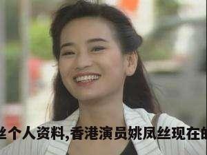 姚凤丝个人资料,香港演员姚凤丝现在的情况